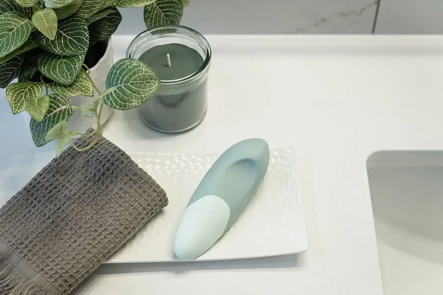 Універсальний безшумний вібратор Womanizer Vibe Sage, м’ятний.