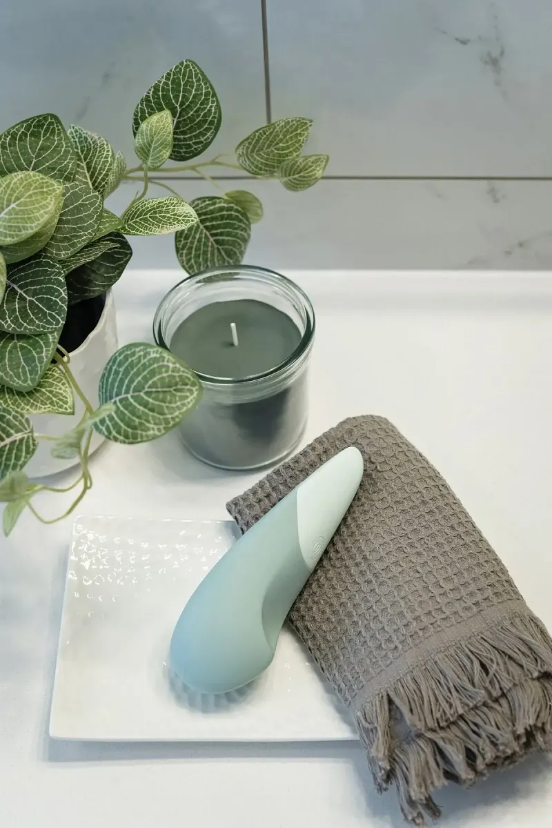 Універсальний безшумний вібратор Womanizer Vibe Sage, м’ятний.