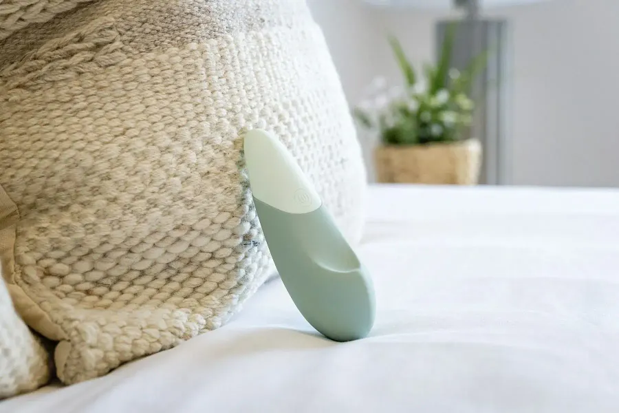 Універсальний безшумний вібратор Womanizer Vibe Sage, м’ятний.