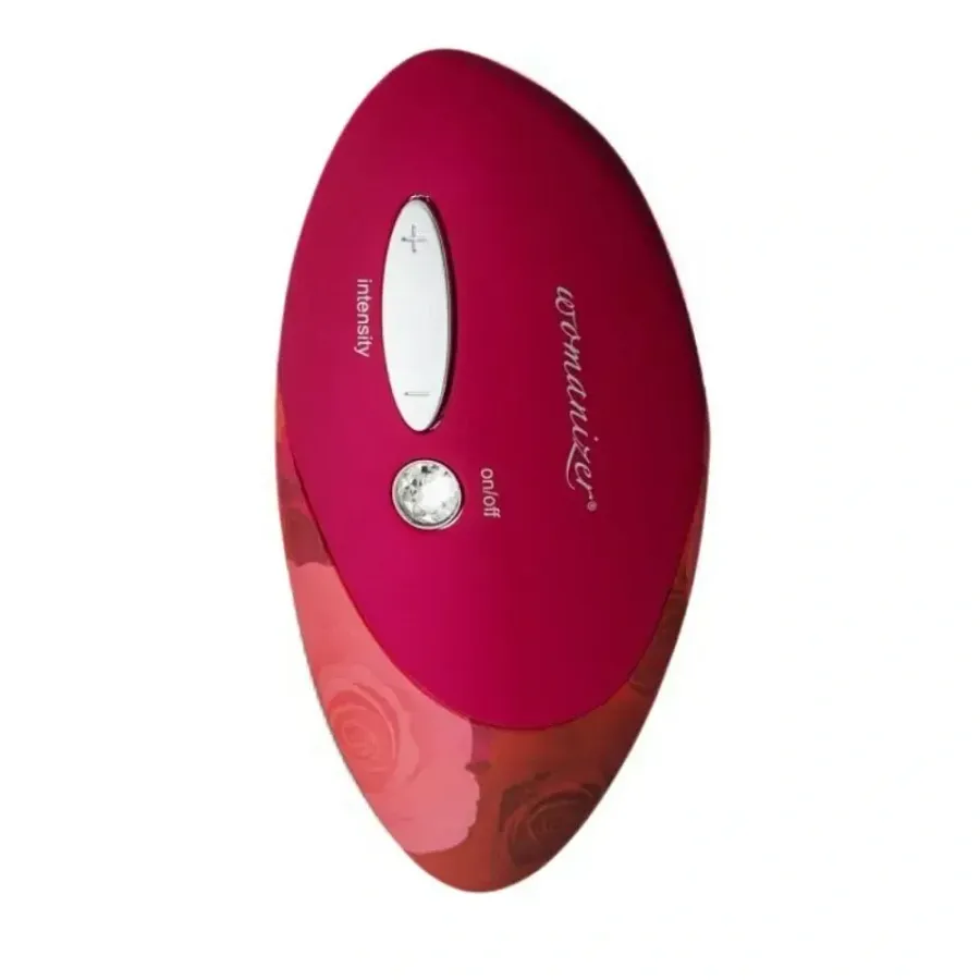 Кліторальний стимулятор Womanizer Pro W-500, червоно-рожевий.