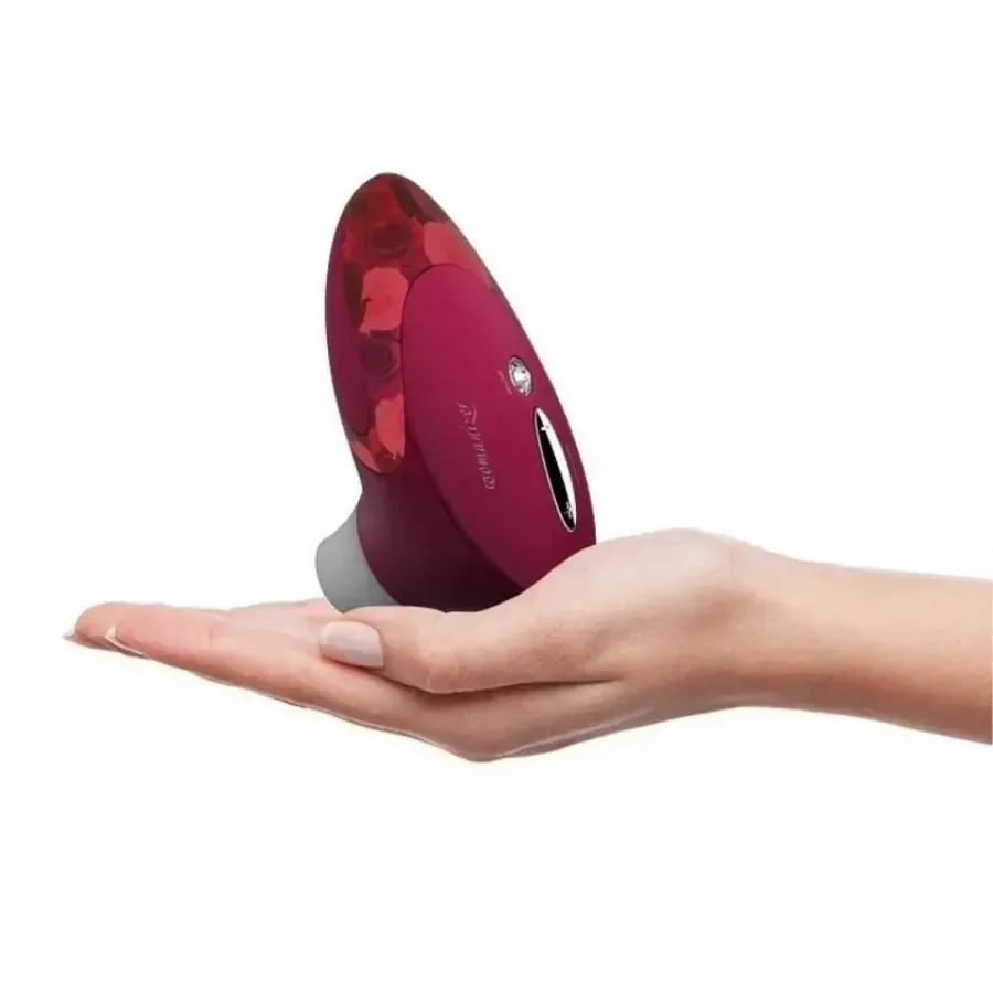 Кліторальний стимулятор Womanizer Pro W-500, червоно-рожевий.
