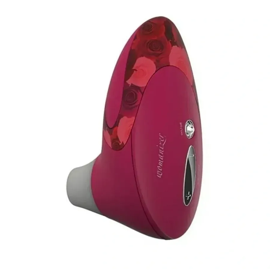 Кліторальний стимулятор Womanizer Pro W-500, червоно-рожевий.