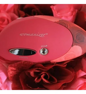 Кліторальний стимулятор Womanizer Pro W-500, червоно-рожевий.