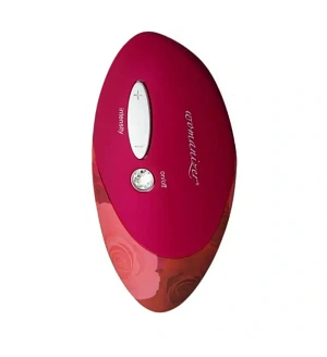 Кліторальний стимулятор Womanizer Pro W-500, червоно-рожевий.