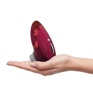 Кліторальний стимулятор Womanizer Pro W-500, червоно-рожевий.