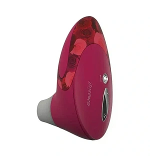 Кліторальний стимулятор Womanizer Pro W-500, червоно-рожевий.