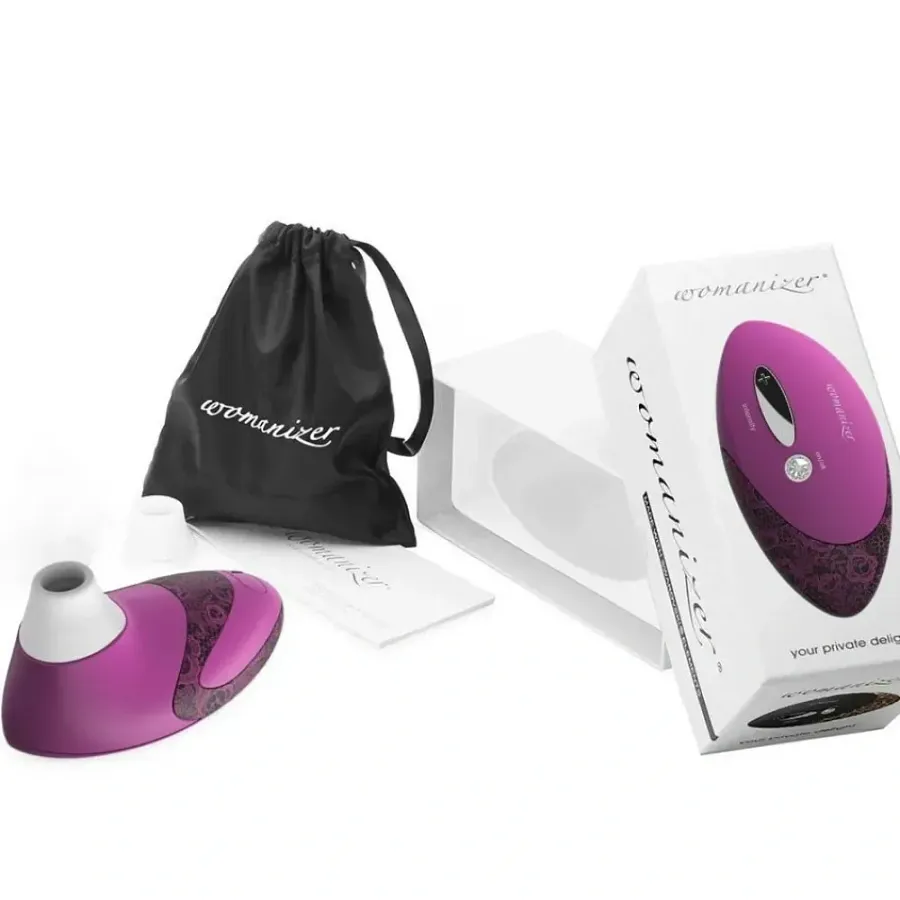 Кліторальний стимулятор Womanizer Pro W-500 Magenta, пурпуровий.