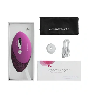 Кліторальний стимулятор Womanizer Pro W-500 Magenta, пурпуровий.