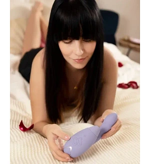 Інноваційний безконтактний вібратор-стимулятор Womanizer Duo 2 Lilac, бузковий.