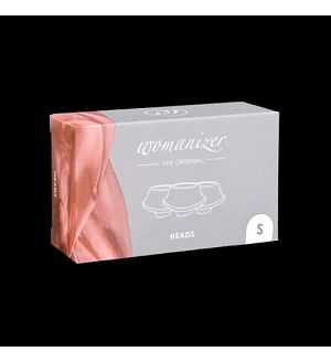 Змінні насадки для Womanizer Premium і Classic, білі, розмір S.