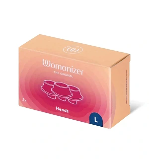 Змінні насадки для Womanizer Premium, Eco, Classic, Liberty та Starlet 2, сині, розмір L.