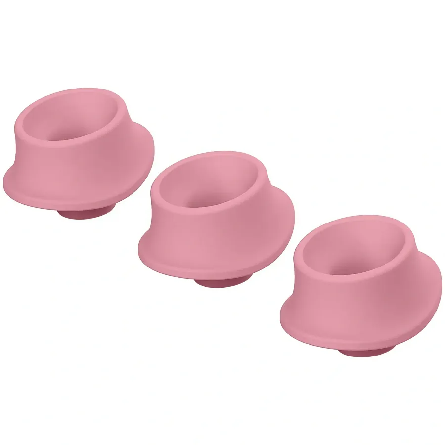 Змінні насадки для Womanizer Premium, Eco, Classic, Liberty та Starlet 2, рожеві, розмір L.
