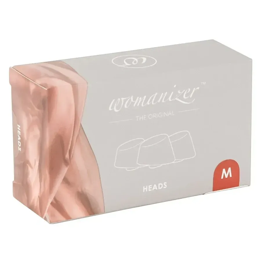 Змінні насадки для Womanizer Inside Out і Duo, бордові, розмір M.