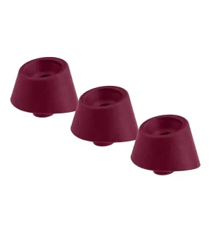 Змінні насадки для Womanizer Inside Out і Duo, бордові, розмір M.