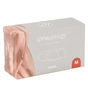 Змінні насадки для Womanizer Inside Out і Duo, бордові, розмір M.