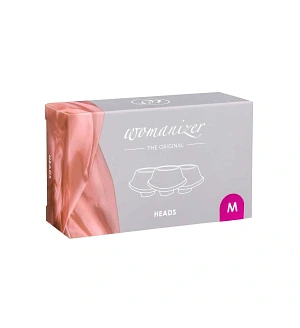 Змінні насадки для Womanizer Premium і Classic, фіолетові, розмір M.