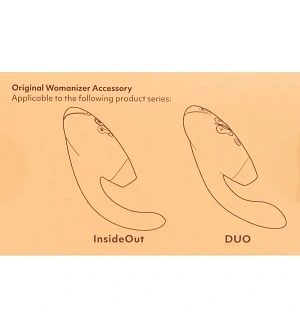 Змінні насадки для Womanizer Inside Out і Duo, рожеві, розмір M.