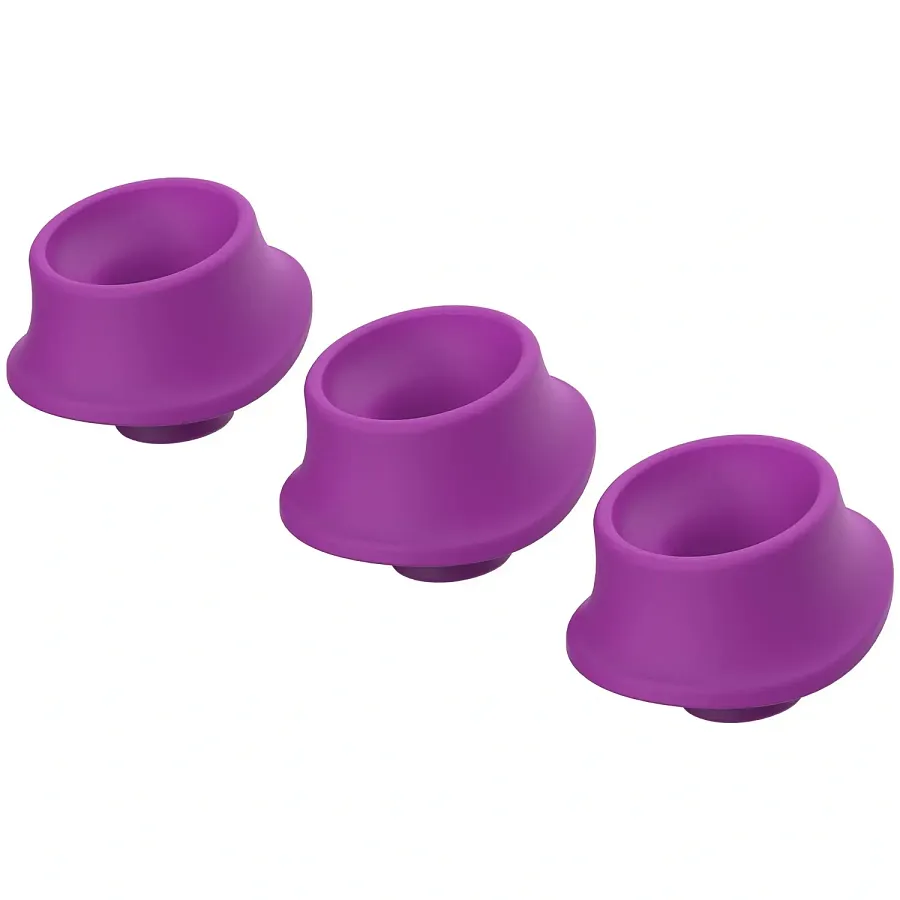 Змінні насадки для Womanizer Premium, Eco, Classic, Liberty та Starlet 2, фіолетові, розмір L.