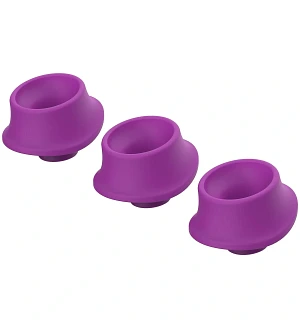 Змінні насадки для Womanizer Premium, Eco, Classic, Liberty та Starlet 2, фіолетові, розмір L.