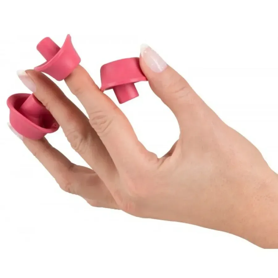 Змінні насадки для Womanizer Premium, Liberty, Starlet і Classic, малинові, розмір M.