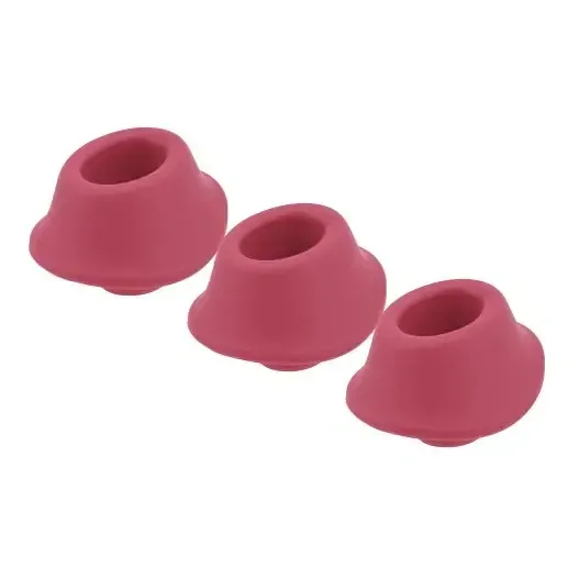 Змінні насадки для Womanizer Premium, Liberty, Starlet і Classic, малинові, розмір M.