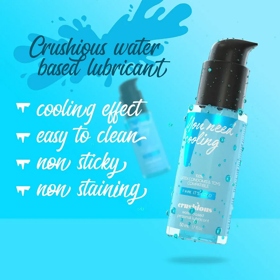 Охолоджувальний лубрикант на водній основі Crushious Your Need Cooling, 50 мл