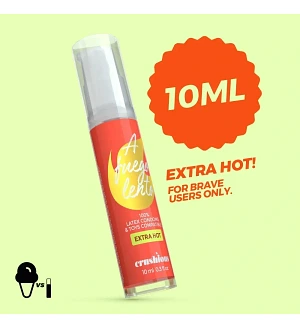 Розігрівальний лубрикант Crushious Extra Hot, 10 мл