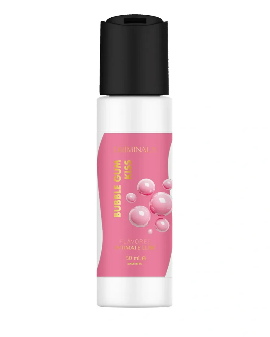 Їстівний лубрикант Driminals Kiss Bubble Gum зі смаком жувальної гумки, 30 мл