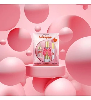 Набір для масажу Bijoux Indiscrets Bubblegum Play Kit з ароматом жувальної гумки, 3 предмети