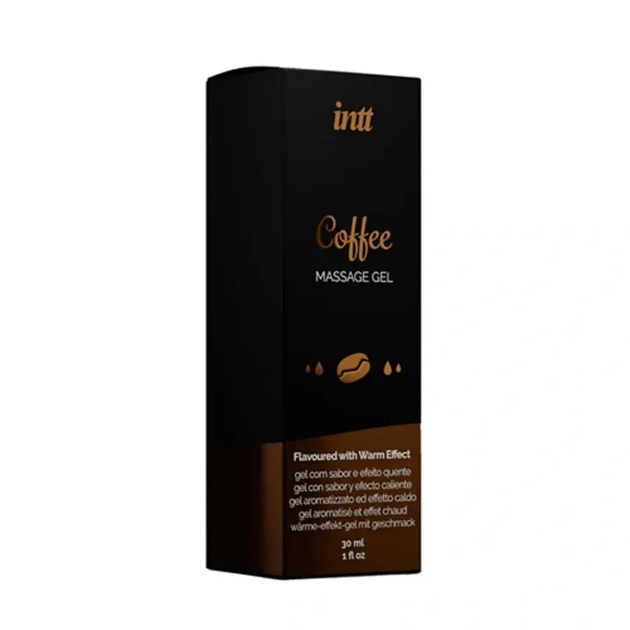 Їстівний масажний гель для інтимних зон Intt Coffee, 30 мл