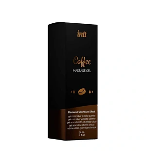 Їстівний масажний гель для інтимних зон Intt Coffee, 30 мл