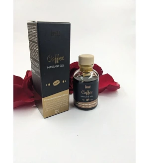 Їстівний масажний гель для інтимних зон Intt Coffee, 30 мл