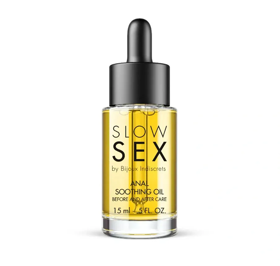 Заспокійлива олія для анального сексу Bijoux Indiscrets Slow Sex, 15 мл