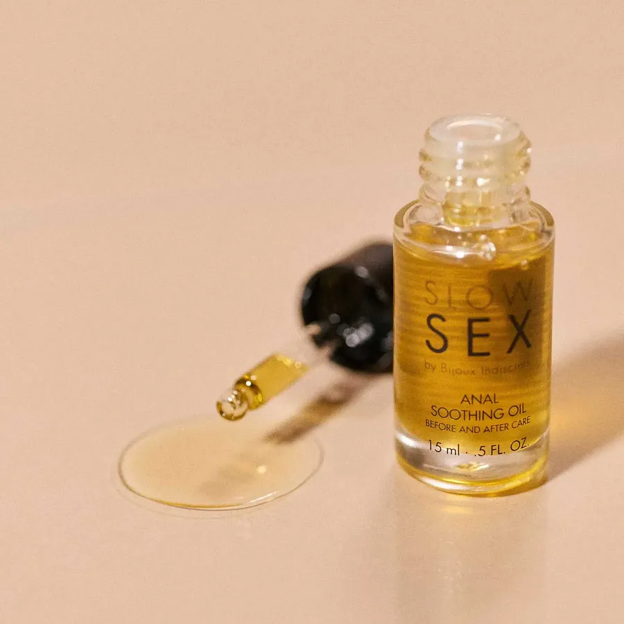 Заспокійлива олія для анального сексу Bijoux Indiscrets Slow Sex, 15 мл