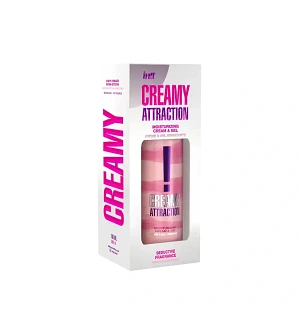 Крем-гель для тіла Intt Creamy Attraction Seduction! зі спокусливим ароматом для поцілунків, 100 мл
