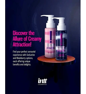 Крем-гель для тіла Intt Creamy Attraction Seduction! зі спокусливим ароматом для поцілунків, 100 мл