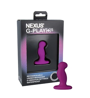 Вібромасажер простати Nexus G-Play Plus S Purple, макс діаметр 2,3 см, перезаряджуваний