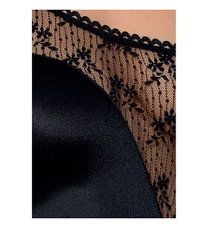Боді-монокіні з глибоким декольте PETRA BODY black XXL/XXXL — Passion Exclusive