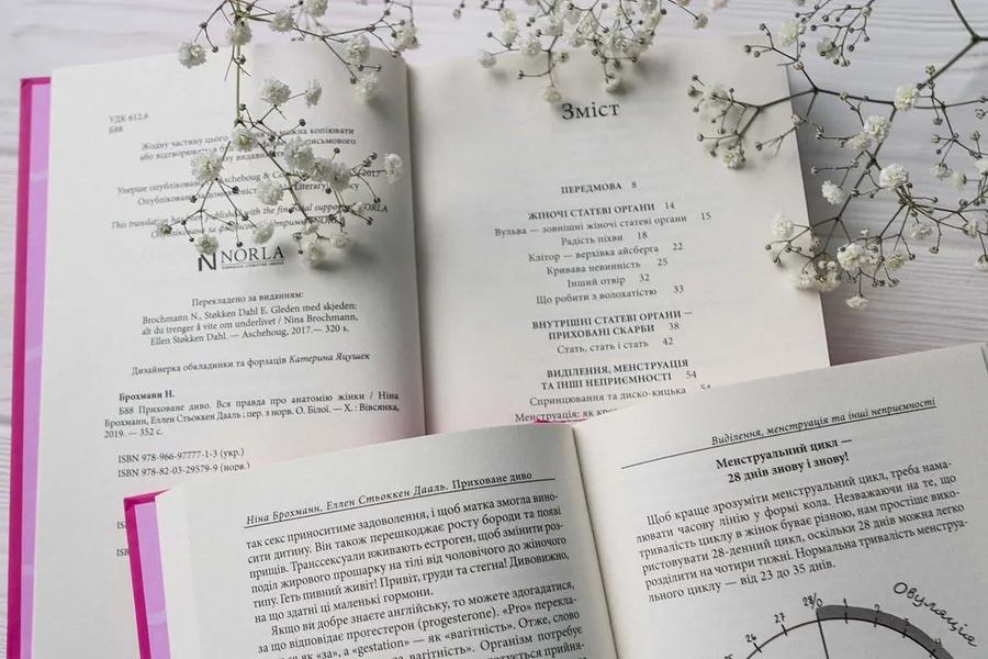 Книга «Приховане диво. Уся правда про анатомію жінки» Ніна Брохманн, Еллен Стьоккен Дааль
