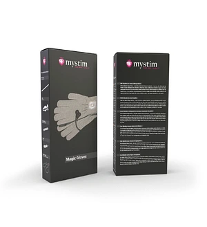 Рукавички для електростимуляції Mystim Magic Gloves, дуже ніжний вплив