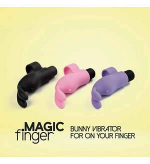 Вібратор на палець FeelzToys Magic Finger Vibrator Black