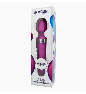 Мінівібромасажер Alive Be Wanded Purple