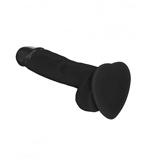 Реалістичний фалоімітатор Strap-On-Me SOFT REALISTIC DILDO Black