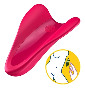 Вібратор на палець Satisfyer High Fly Red