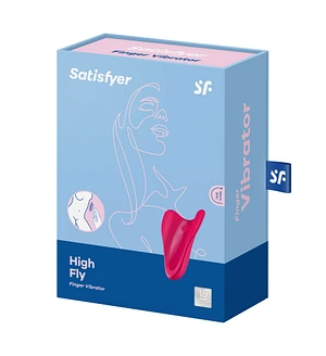 Вібратор на палець Satisfyer High Fly Red