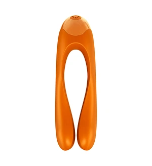 Вібратор на палець Satisfyer Candy Cane Orange