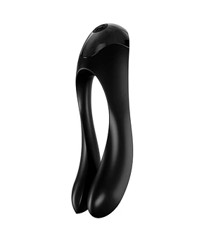Вібратор на палець Satisfyer Candy Cane Black