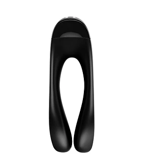 Вібратор на палець Satisfyer Candy Cane Black