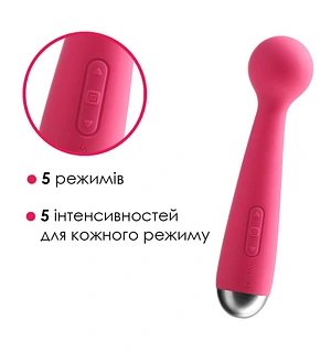 Вібромасажер з інтелектуальним режимом Svakom Mini Emma Plum Red