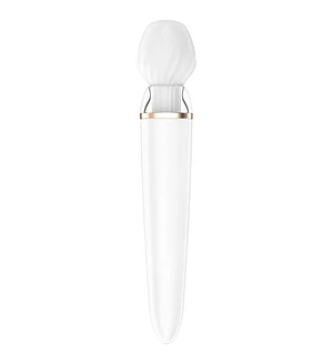 Смарт-вібромасажер зі змінною головкою Satisfyer Double Wand-er